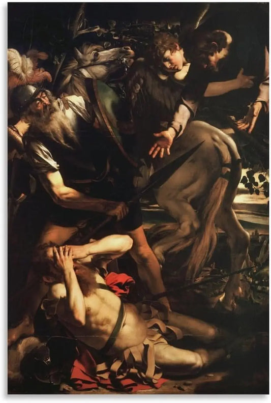The Conversion of Saint Paul Canvas Wall Art Decor