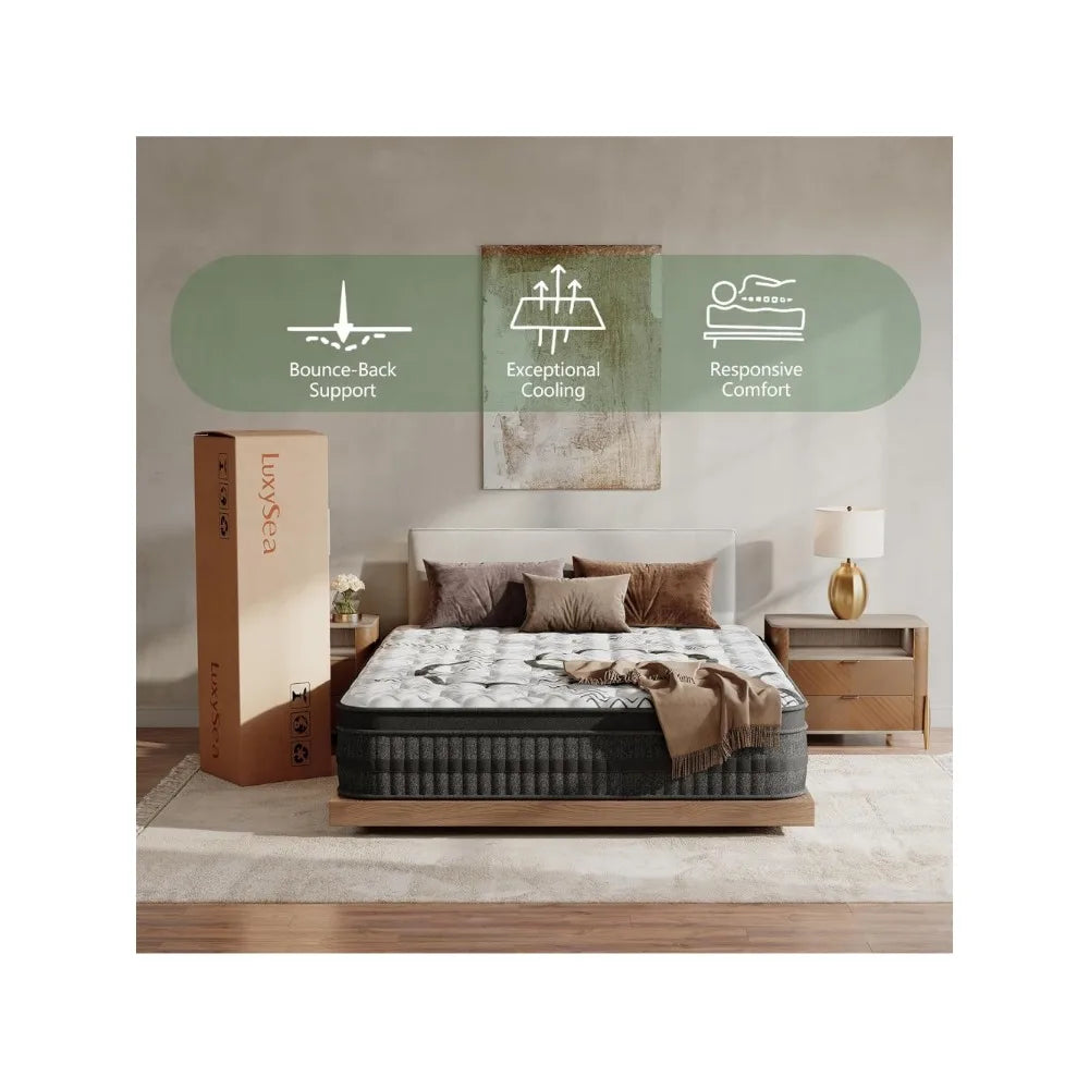 Zhuoting Hybrid Memory Foam Mattress With Pocket Springs