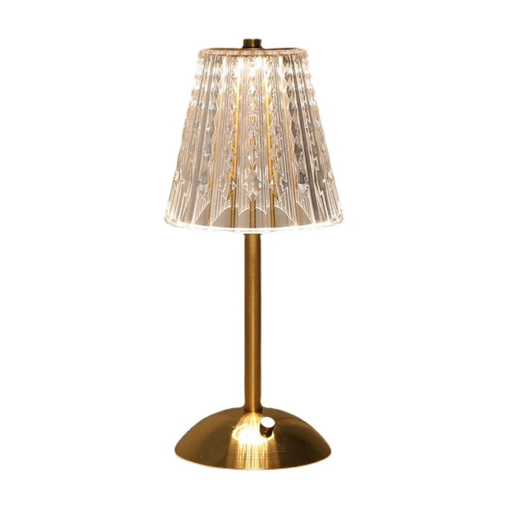 Desk Night Lights 3 Colors LED Touch Table Lamp Dimmable Rechargeable Romantic Wireless Creative Acrylic for Bedroom Living Room