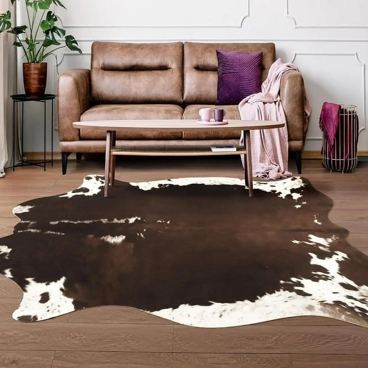 American style Animal Print Rug faux fur cowhide rug Bedroom carpet room carpet for living room rugs house decoration floor mats