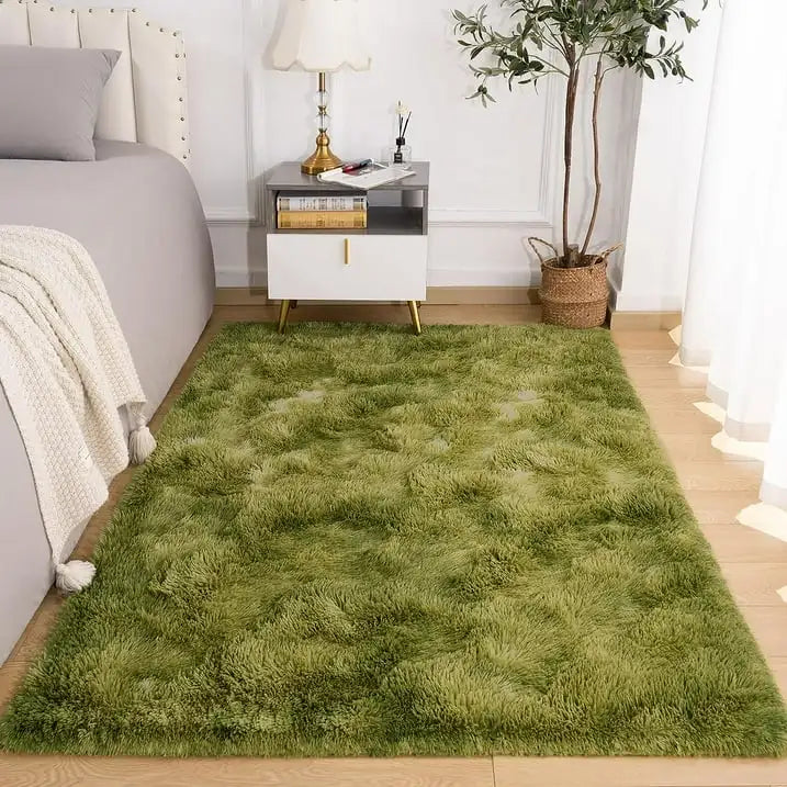 Lochas Super Soft Plush Tie Dye Velvet Rugs for Home Decor Large Size shaggy Rug Fluffy Carpet For Living Room Bedroom Kids Room