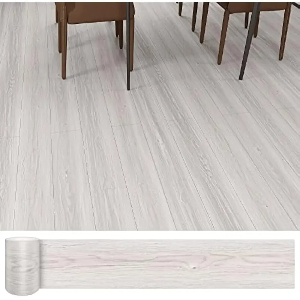 36 Pack 54 Sq.Ft , Waterproof Peel&Stick Floor Tile, Self-Adhesive DIY Flooring Tiles for Bedroom, Living Room, Bathroom