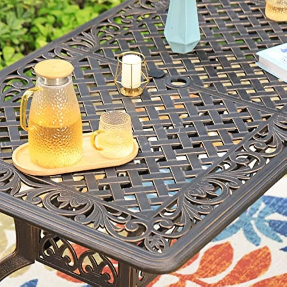 Sophia and William Outdoor Dining Table for Six People