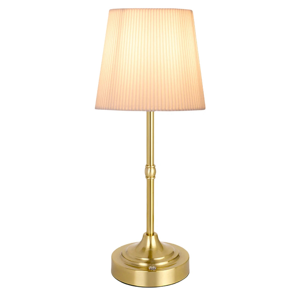 Bedside Dining Room Lamp USB Rechargeable 5200mAh Night Light Touch Control Portable Cordless Table Lamp for Bedroom Bar Balcony
