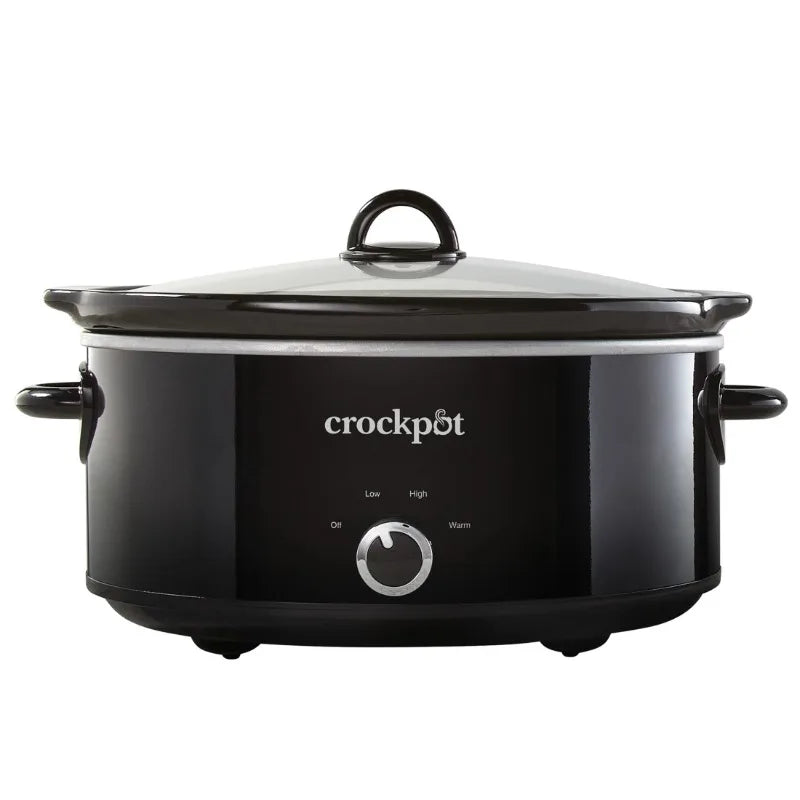 HAOYUNMA Crock Pot Manual Slow Cooker For Easy Dinners