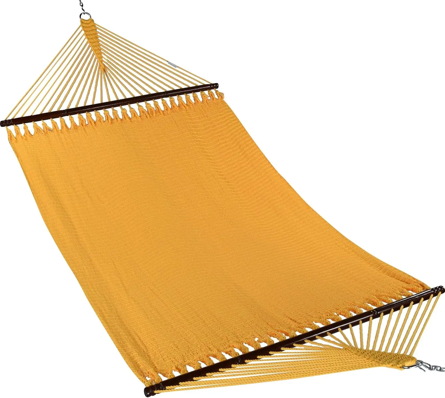 Jumbo Caribbean Hammock - 55 Inch - Soft-Spun Polyester - Tan