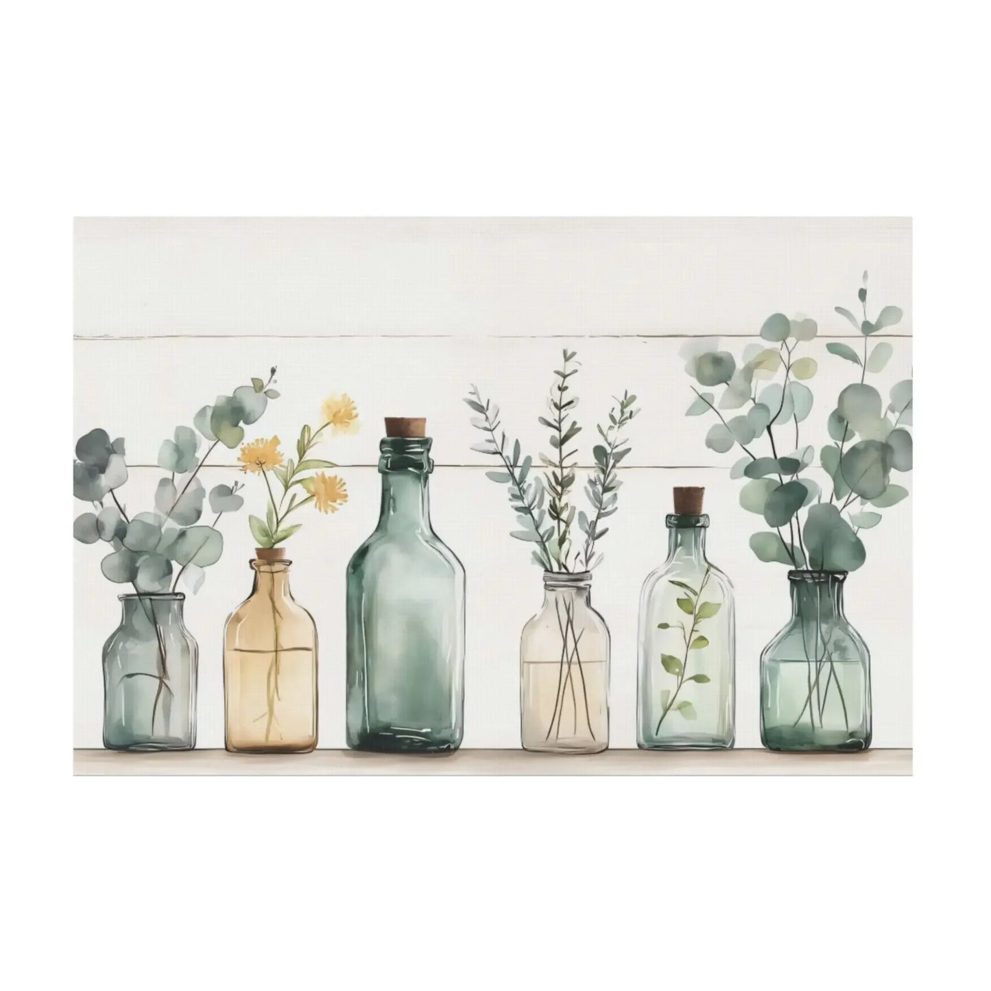 Botanical Canvas Wall Art for Stylish Room Decoration