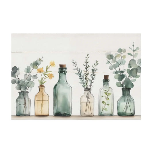 Botanical Canvas Wall Art for Stylish Room Decoration