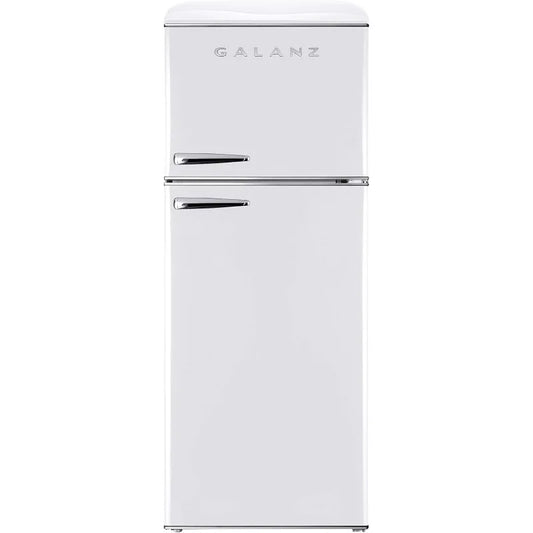 Galanz Dual Door Refrigerator With Adjustable Thermostat