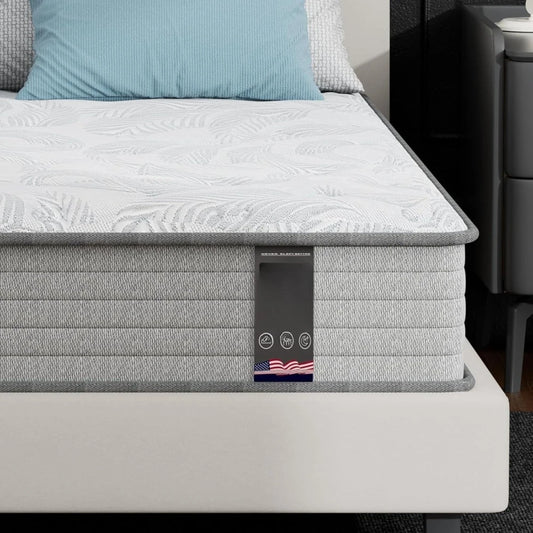ANGDUO Hybrid Mattress In A Box Memory Foam And Springs