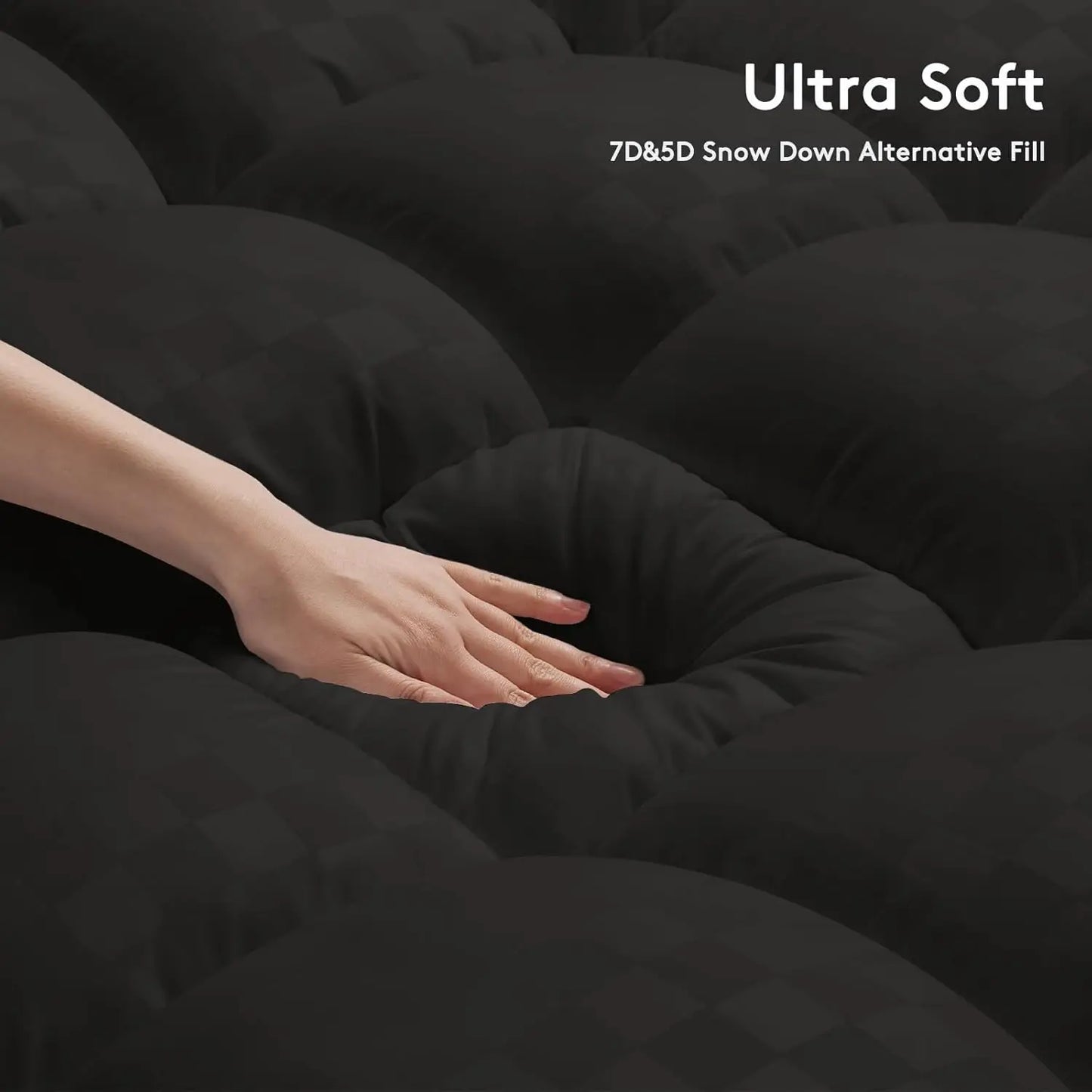 Mattress Topper Twin XL,Extra Thick Mattress Pad Cover for Back Pain,Cooling Mattress Protector with 8-21 Inch Deep Pocket,Overf