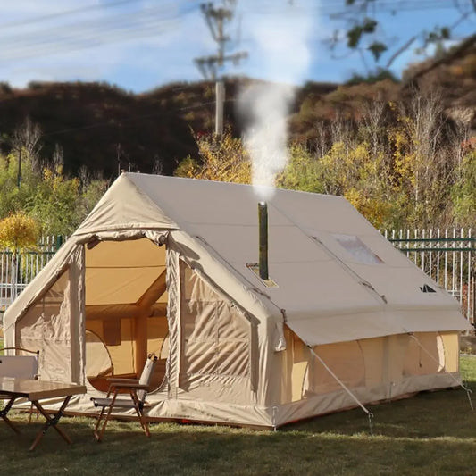 Inflatable Camping Tent Easy Setup Waterproof Family