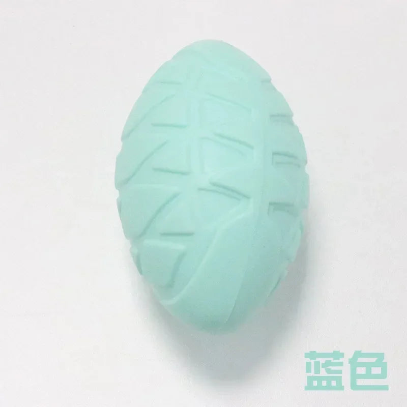 Pet Dog Ball Toy Natural Non-toxic Rubber Football Style Dog Chew Toy Cat Training Toy for Small Medium Large Dogs