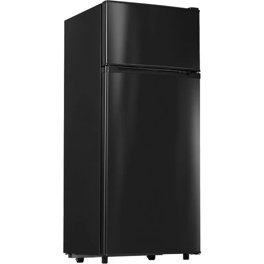4.5 Cu.Ft Mini Fridge with Freezer, Small Refrigerator with 2 Doors for Kitchen, Dorm, Office and Bedroom, Mini Fridge