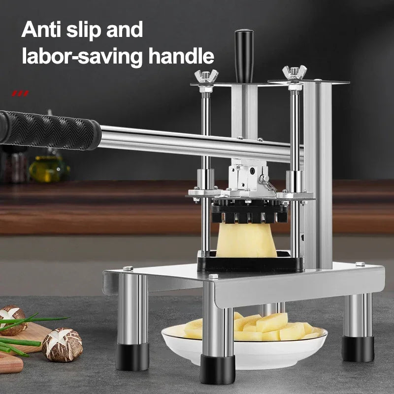 Multifunctional Machine Commercial Vegetable Fruit Chopper Dicer Cutting Machine Stainless Vertical Dicer Steel Potato Cutter