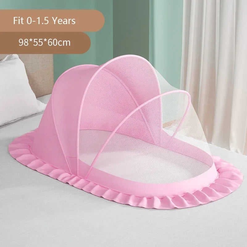 Baby Bed Mosquito Net For Crib Folding Mesh Tent Bedding