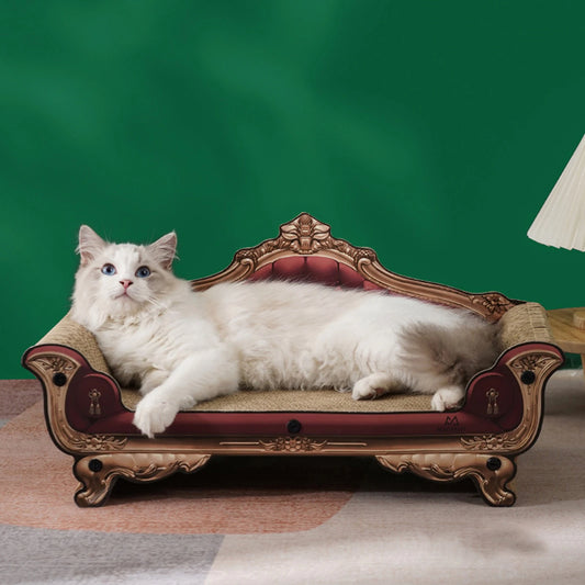 Luxury Cat Scratcher Sofa Bed for Happy Feline Relaxation
