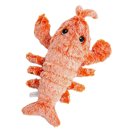 Moving Puppy Chew Toys Floppy Lobster Interactive Dog Toy Interactive Dog Toys To Keep Them Busy for Medium Dogs Teething