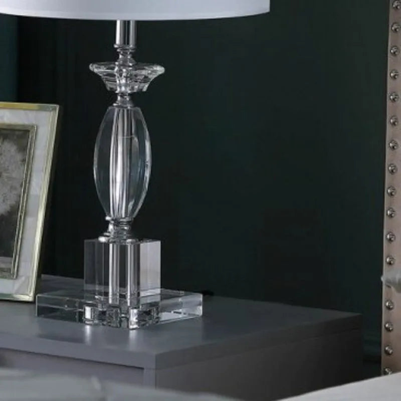 New Design Emil Emil Cut Crystal Table Lamp Modern Romantic Bedside Bookcase Lamp Living Room Bedroom Lighting