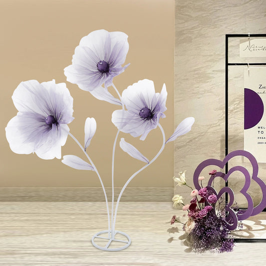 Large Artificial Flowers for Wedding Decor: Available in Four Colors, Elegant and Durable for Stunning Event Decorations