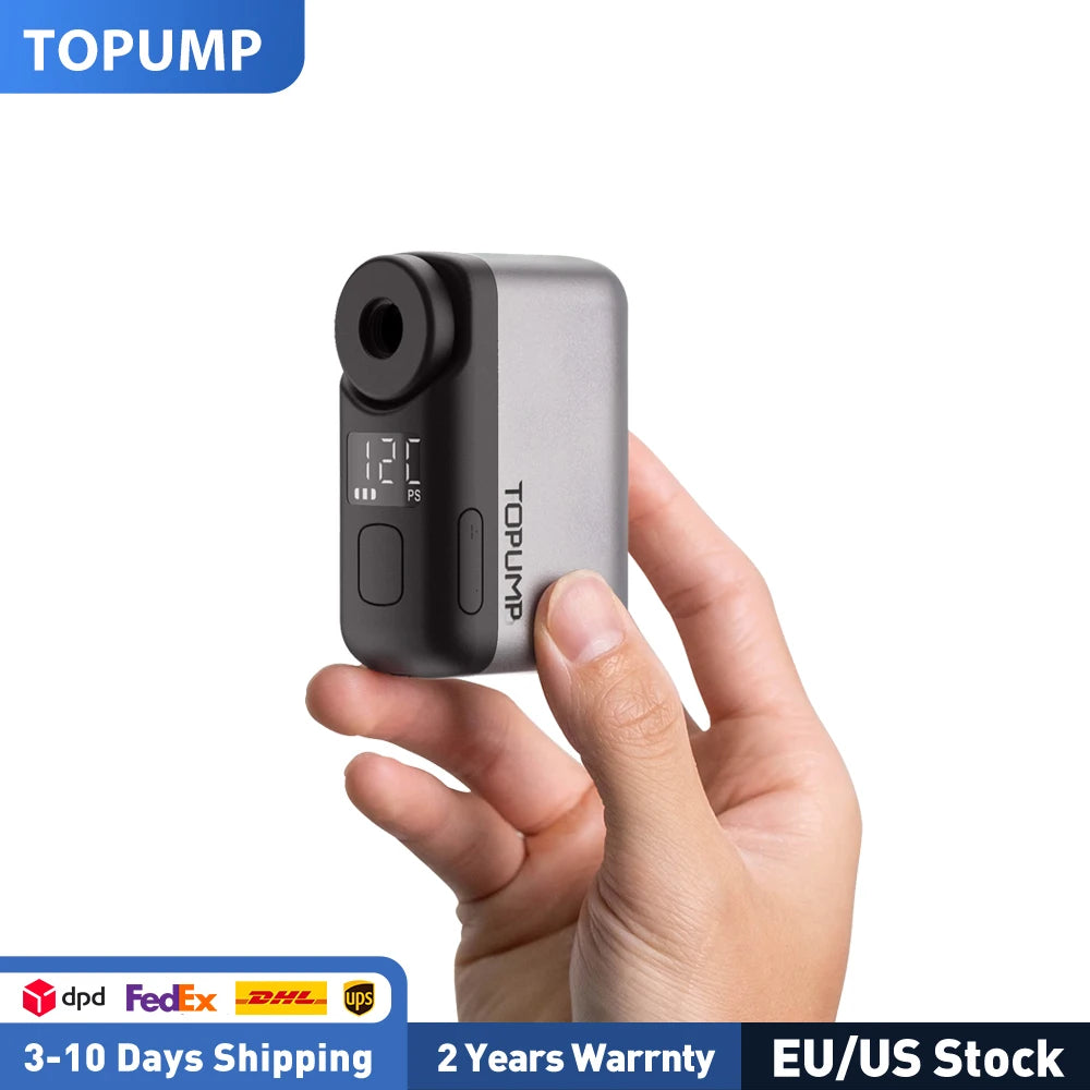 Topump TB2 Pro Electric Mini Portable Bike Tire Inflator