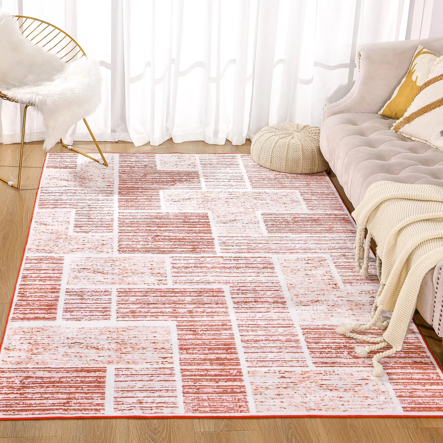 Soft Area Rug Fluffy Modern Flannel Rugs Floor Mat Large Size Carpet for Living Room Bedroom Home Decor