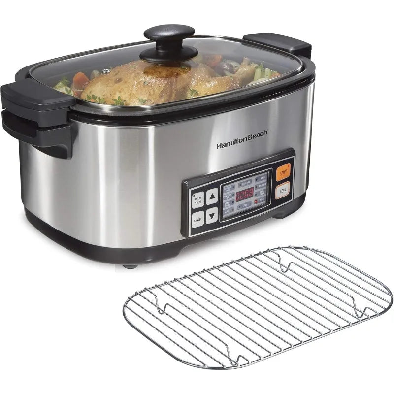 Hamilton Beach 9 In 1 Digital Programmable Slow Cooker
