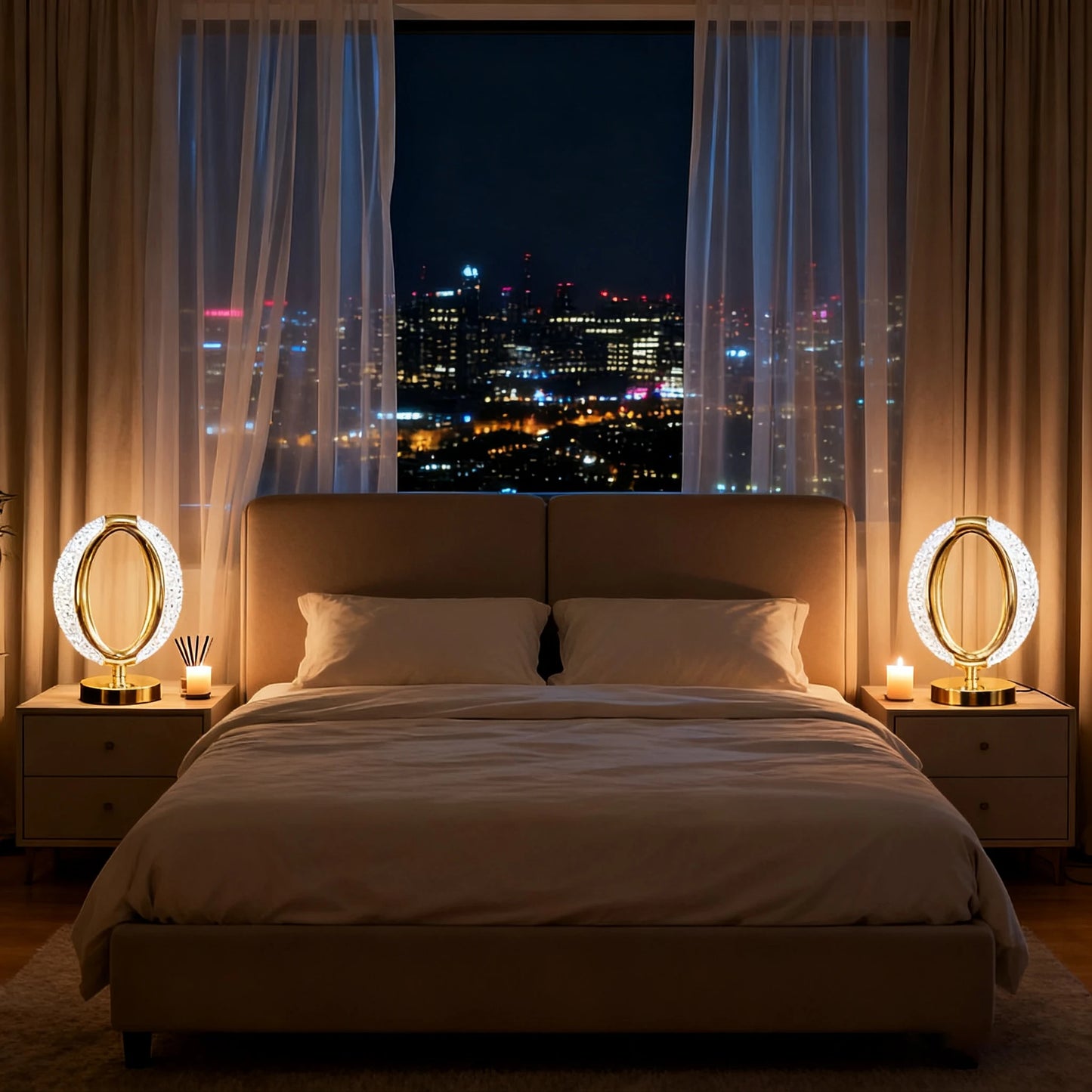 Warm And Elegant LED Table Lamp With 3 Color Temperatures And 3 Brightness, Powered By USB, An Excellent Choice For Romantic