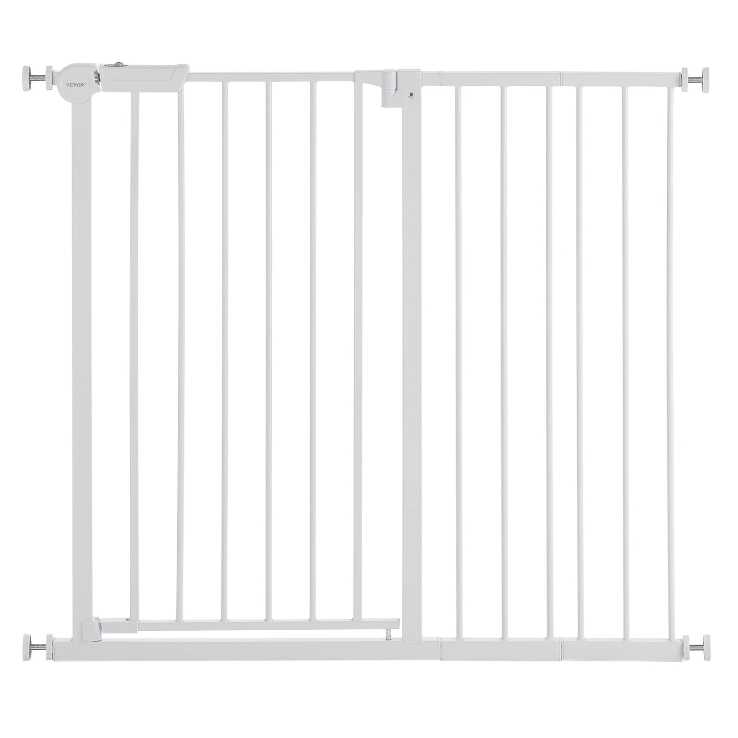 SucceBuy Baby Gate Walk Through Pressure Mount For Doorways