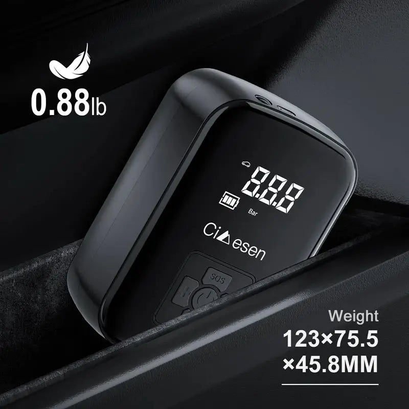 HELLOLEIBOO Wireless Car Air Pump 150 PSI Portable Inflator