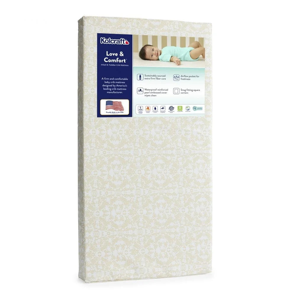 XMSJ Sustainable Waterproof Baby Crib Mattress GREENGUARD