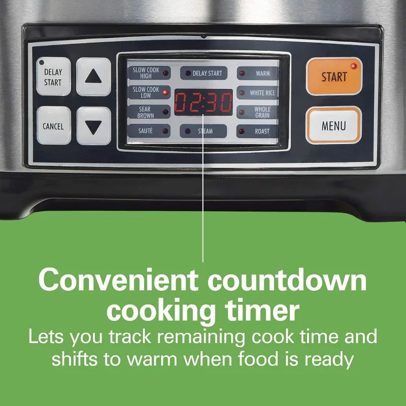 Hamilton Beach 9 In 1 Digital Programmable Slow Cooker
