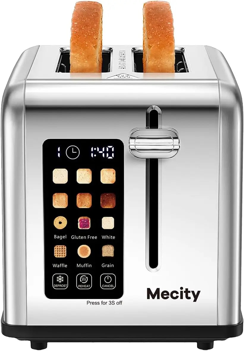 Iosn Touch Screen Stainless Steel Toaster For Bagels Bread