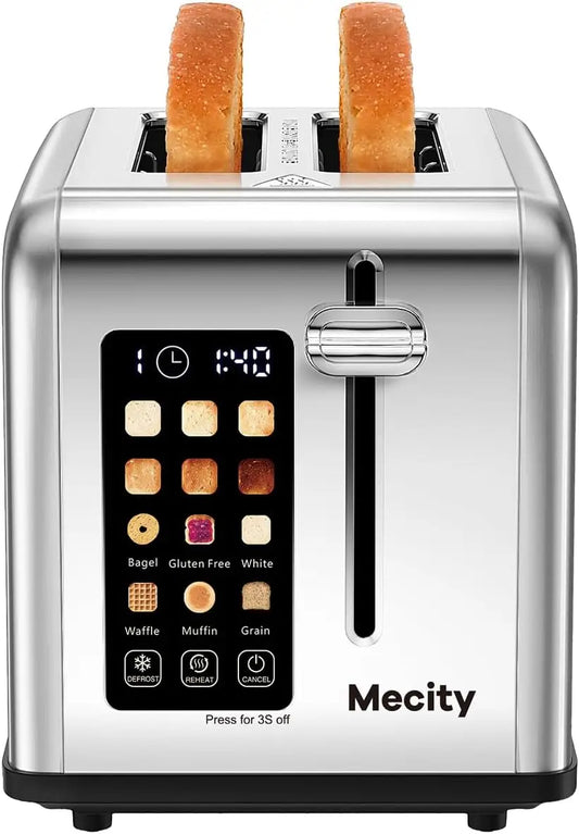 Iosn Touch Screen Stainless Steel Toaster For Bagels Bread
