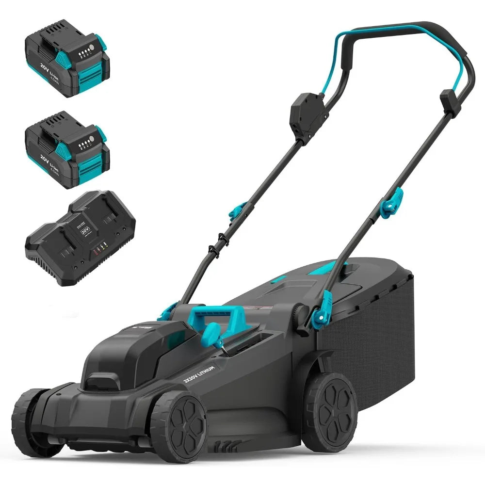 MightyMow Cordless Electric Lawn Mower With Brushless Motor