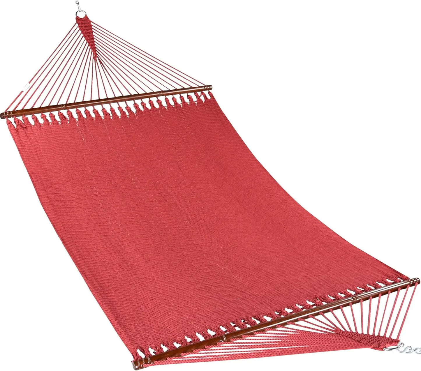 Jumbo Caribbean Hammock - 55 Inch - Soft-Spun Polyester - Tan