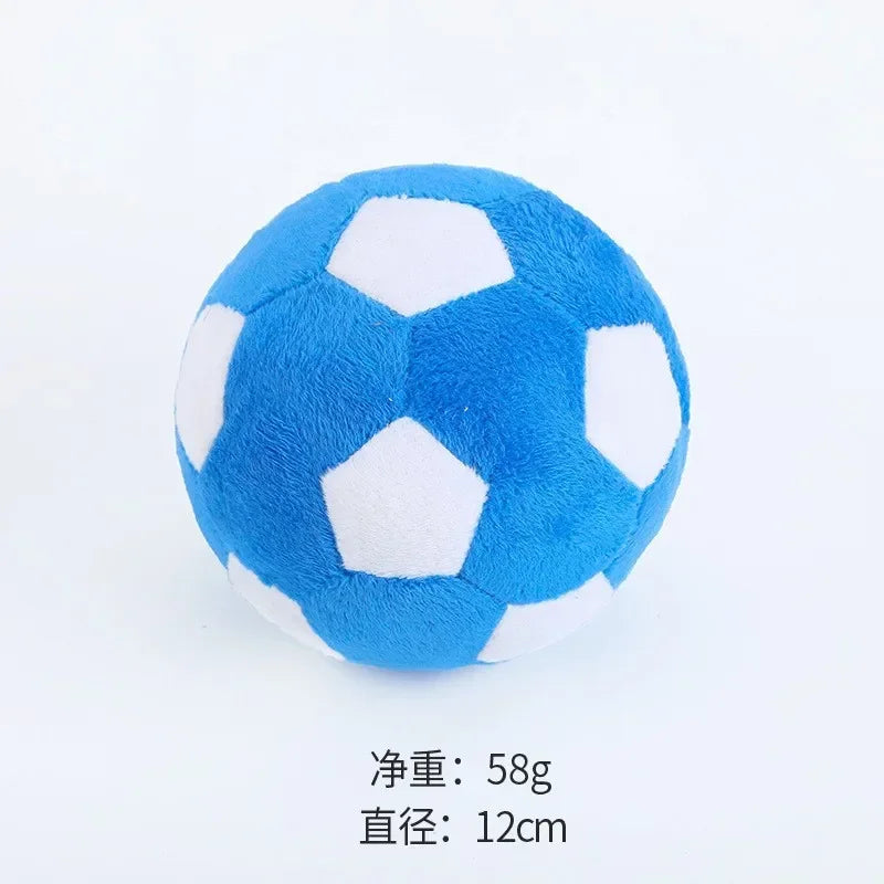 Pet Supplies Dog Toys Toys Bite Resistant  Teething Cute Ball Shape Plush Chewing Toys Pet Accessories Pet Products