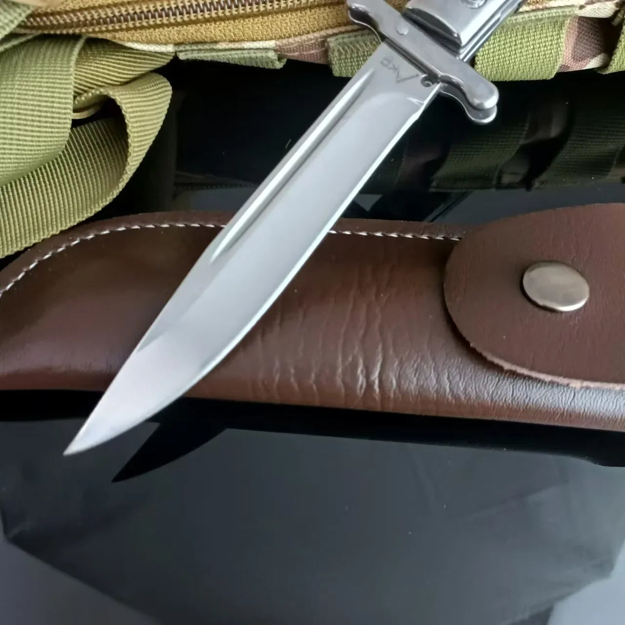Russian Finka NKVD Outdoor Portable Folding Pocket Knives 440C Blade Utility Survival Camping Hunting Rescue Knife EDC Tools