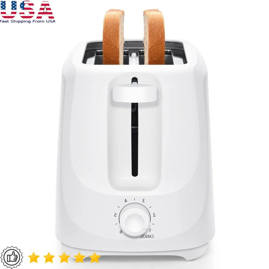 XMSJ 2 Slice Toaster With Adjustable Shade And Crumb Tray