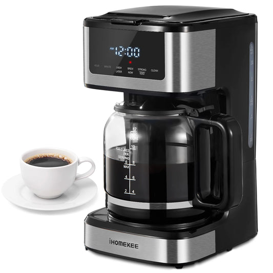 Yabano Programmable Drip Coffee Maker With Iced Coffee