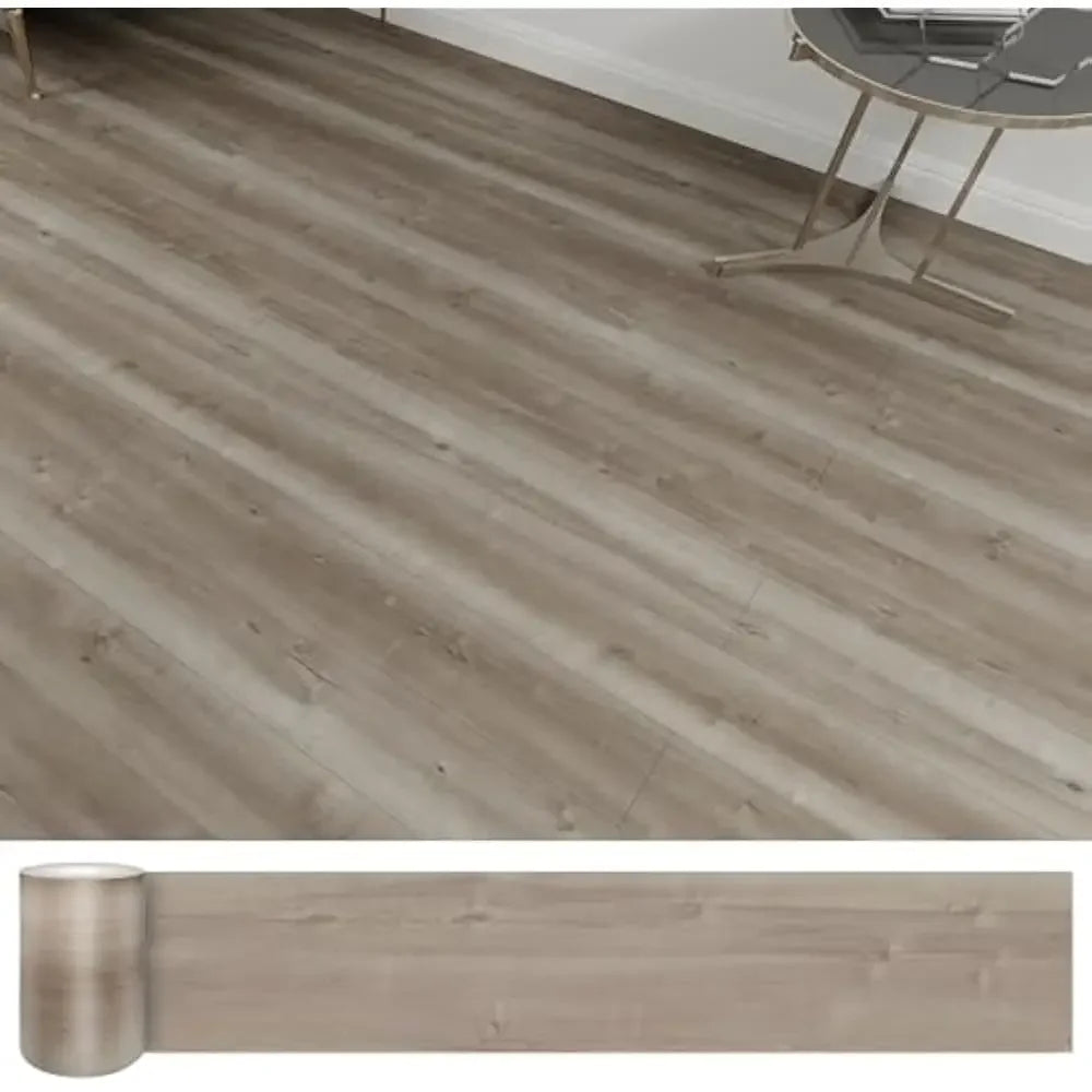 36 Pack 54 Sq.Ft , Waterproof Peel&Stick Floor Tile, Self-Adhesive DIY Flooring Tiles for Bedroom, Living Room, Bathroom