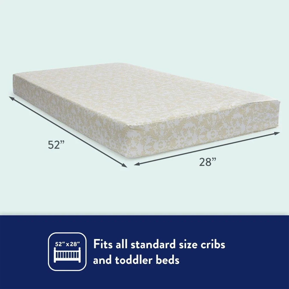 XMSJ Sustainable Waterproof Baby Crib Mattress GREENGUARD