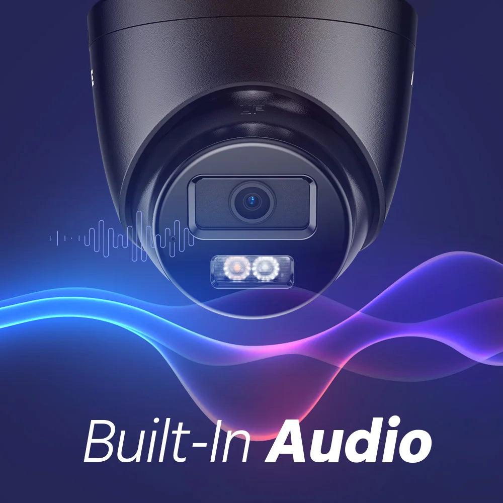 Annke AC500 3K IR Ultra HD IP PoE Camera Dual Light Outdoor PoE Security Camera Human Vehicle Detection Built-in Microphone
