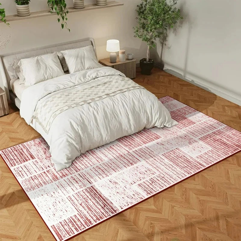 Soft Area Rug Fluffy Modern Flannel Rugs Floor Mat Large Size Carpet for Living Room Bedroom Home Decor