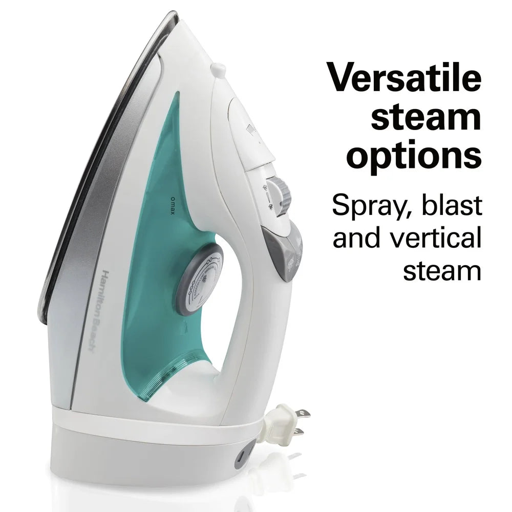 Retractable Cord Steam Iron Stainless Steel Soleplate 1200W Adjustable Steam Spray Blast Vertical Steam Home Dorm Use