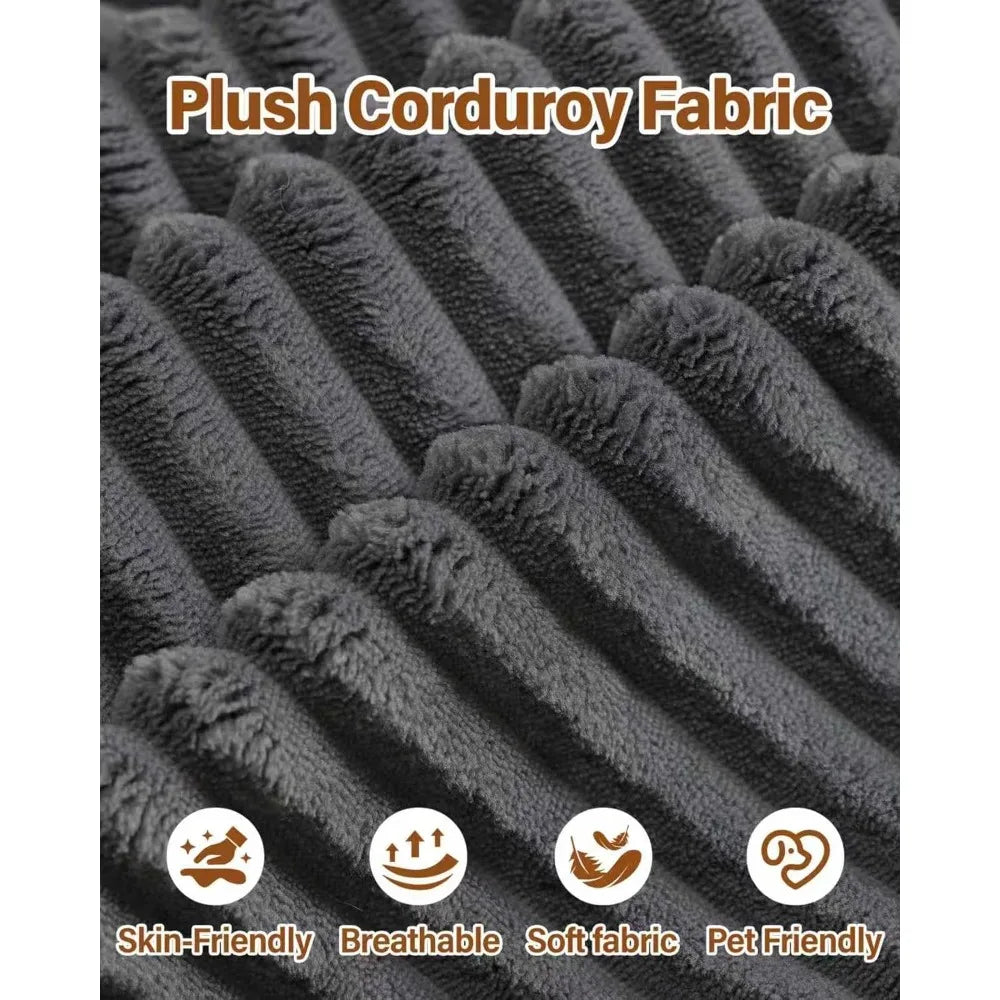 Couches for Living Room with Chaise: Cover Removable to Clean - Boneless Couch - 1200lbs Weight Capacity - Cloud Couch