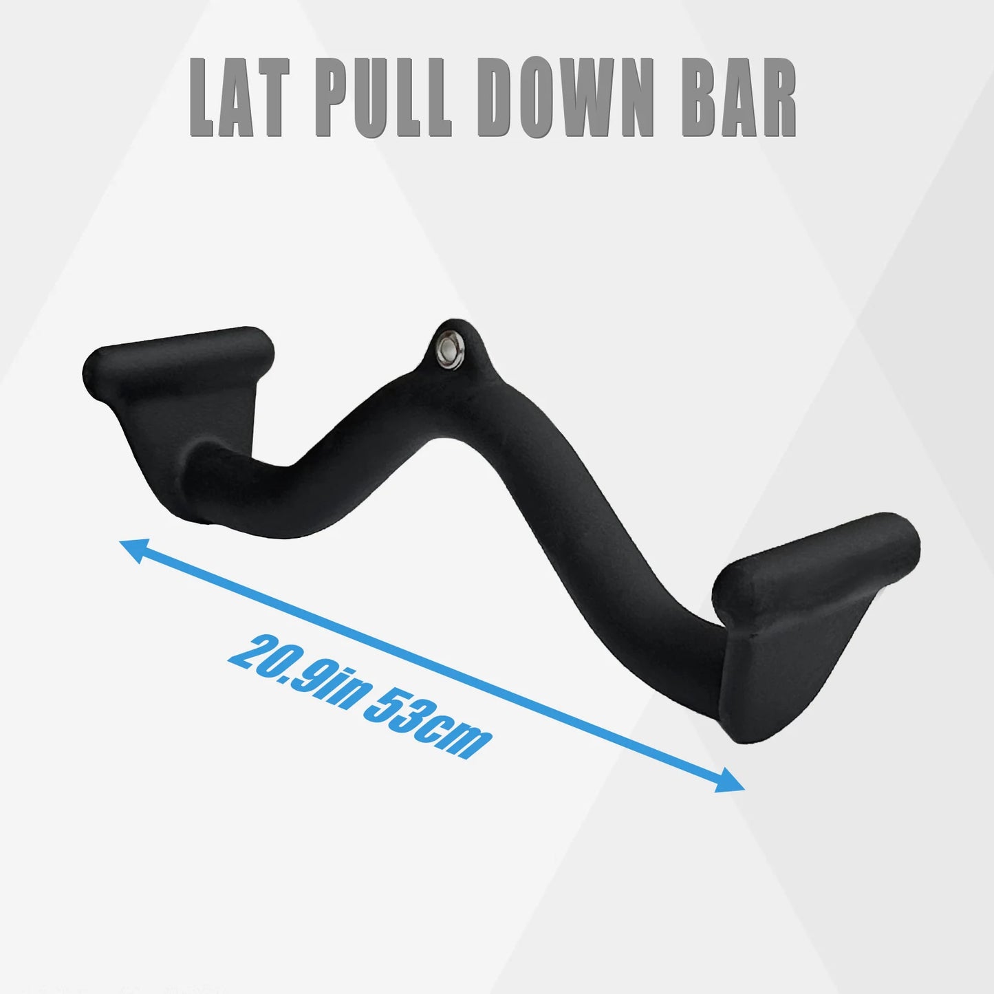 Lat Pull Down Bar T bar Row Attachment，V Bar Tricep Lat Pulldown Attachments, Back Strength Training Bar for Home Gym Exercise C