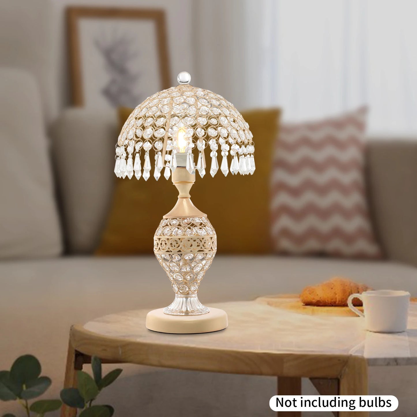 Charming Crystal Table Lamp – First-Class K5 Crystals, Radiant Glow, Perfect for Creating a Cozy & Elegant Atmosphere