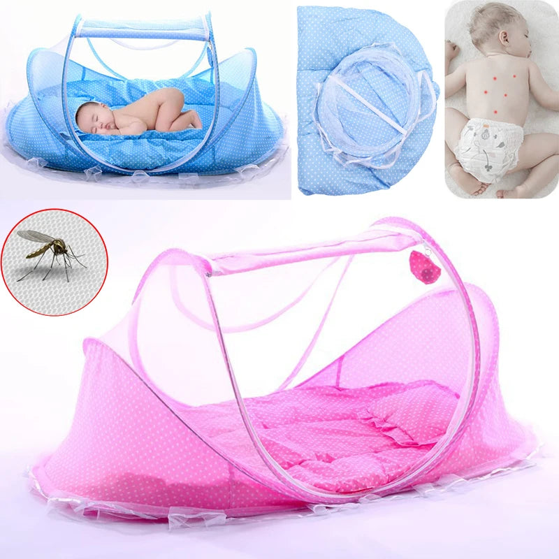 Baby Bed Mosquito Net For Crib Folding Mesh Tent Bedding
