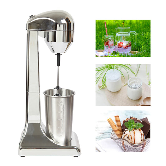 Single Head Milkshake Machine Silver Home Kitchen Appliance